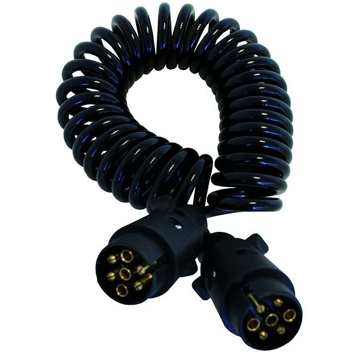 Spiral-Kabel (ohne Stecker) 7-pol./4.5m – Hoelzle